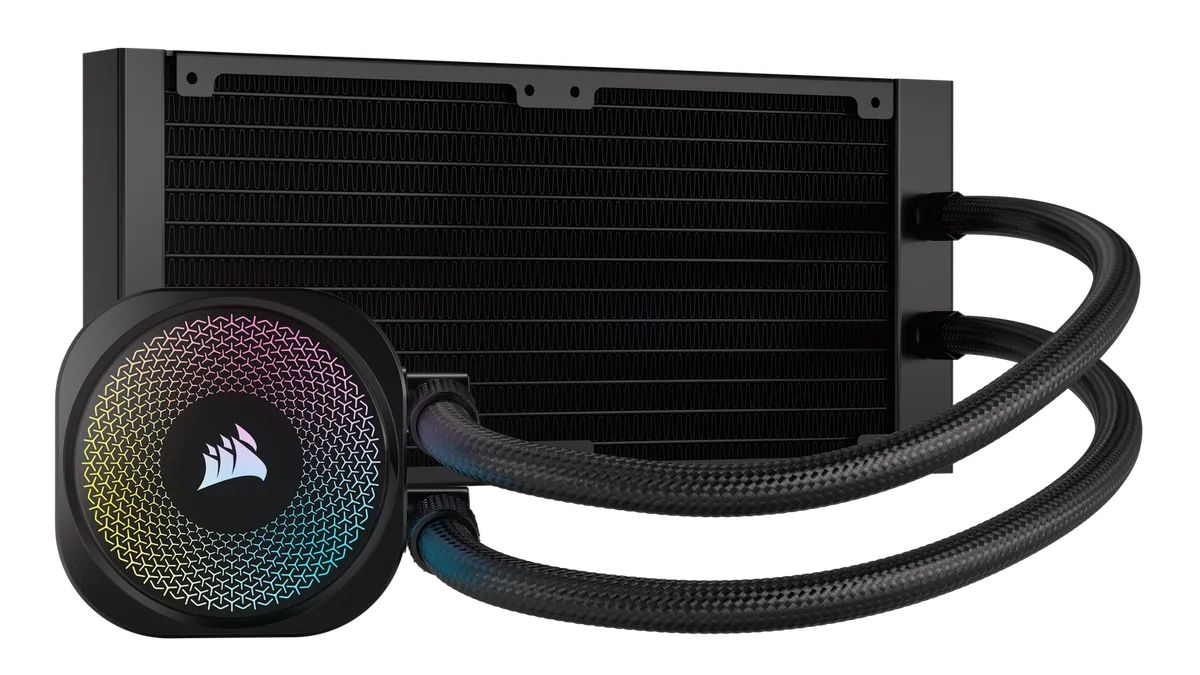 Corsair iCUE LINK TITAN 240 RX LCD AIO/240mm — vue 2