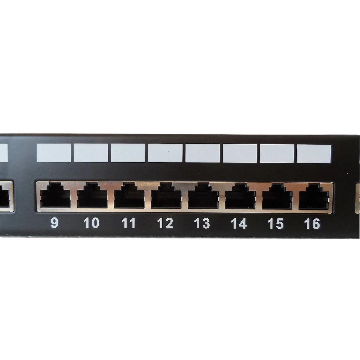 Kimex International Panneau de brassage rack 19" - 1U/blindé/cat6 — vue 3