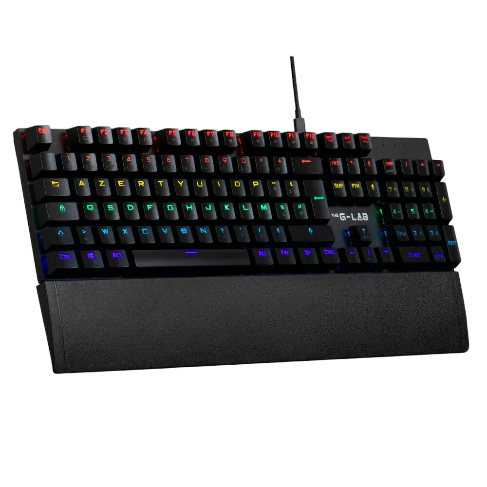 The G-LAB Keyz Carbon EX - Mécanique - Filaire - RGB - Noir — vue 1