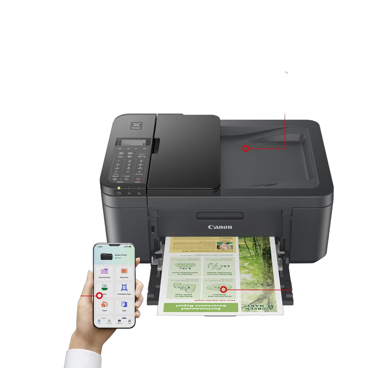 Canon PIXMA TR4755i Black — vue 5