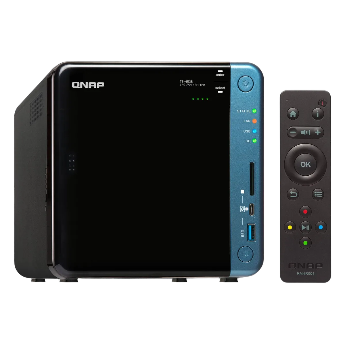 Qnap TS-453B-8G - 4 HDD — vue 5
