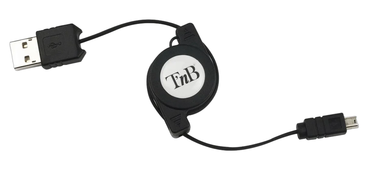 T'nB Chargeur allume-cigare 6W+ câble micro-USB — vue 1