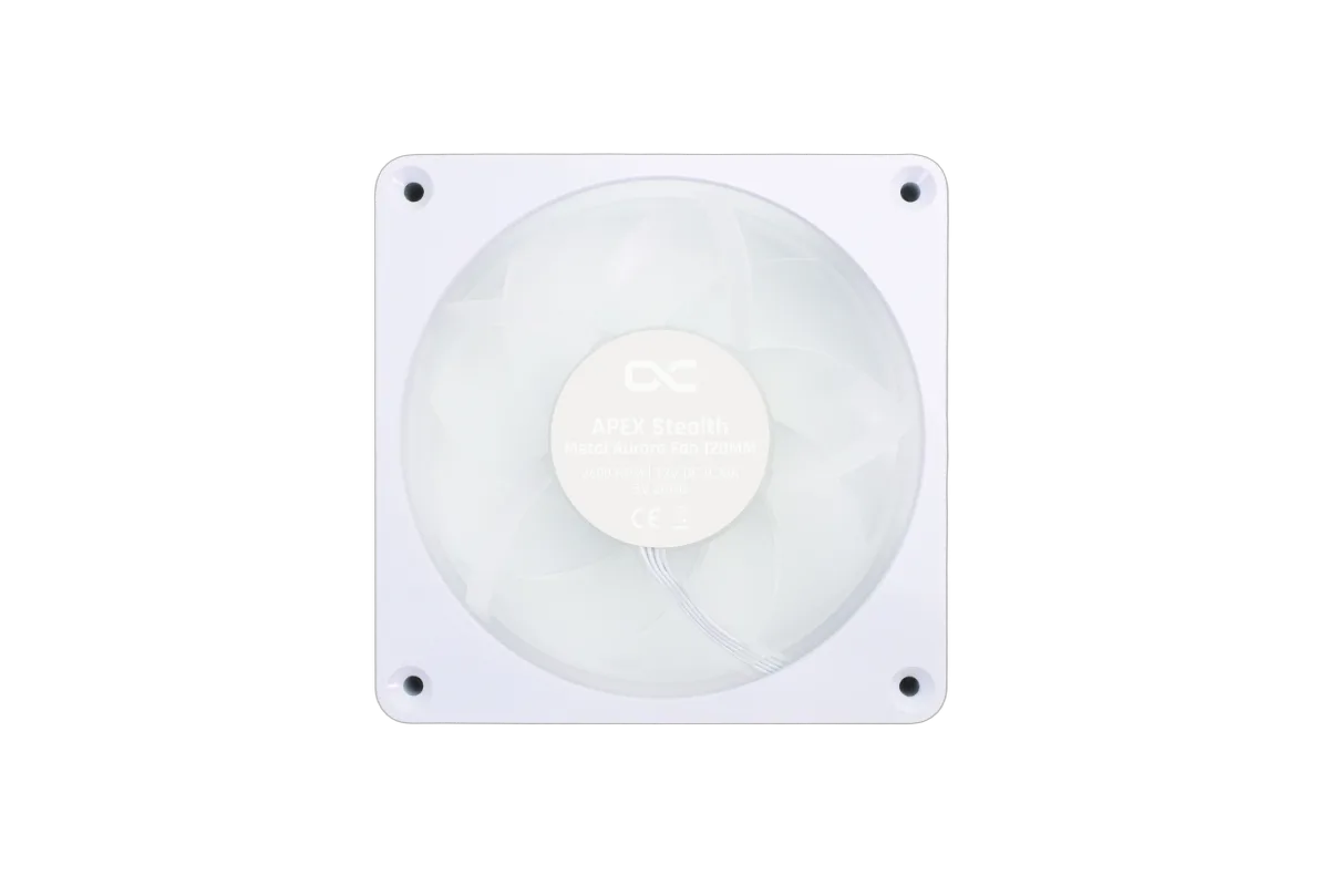 Alphacool Apex Stealth Metall Aurora 120 - Blanc — vue 3