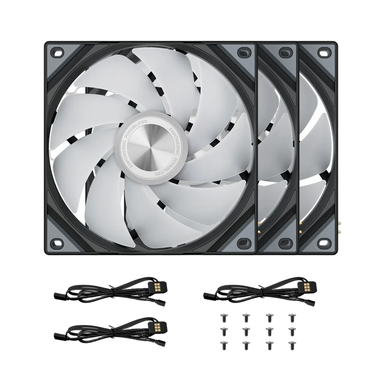 TRYX ROTA SL ARGB (Pack 3x120mm) - Noir-Seconde Vie — vue 6