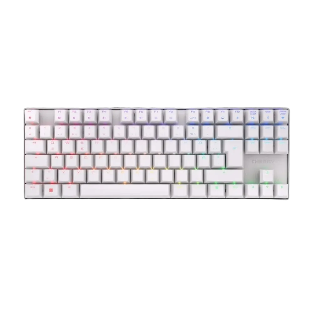 Cherry MX 8.2 TKL - Mécanique - Sans-Fil - RGB - Blanc — vue 1