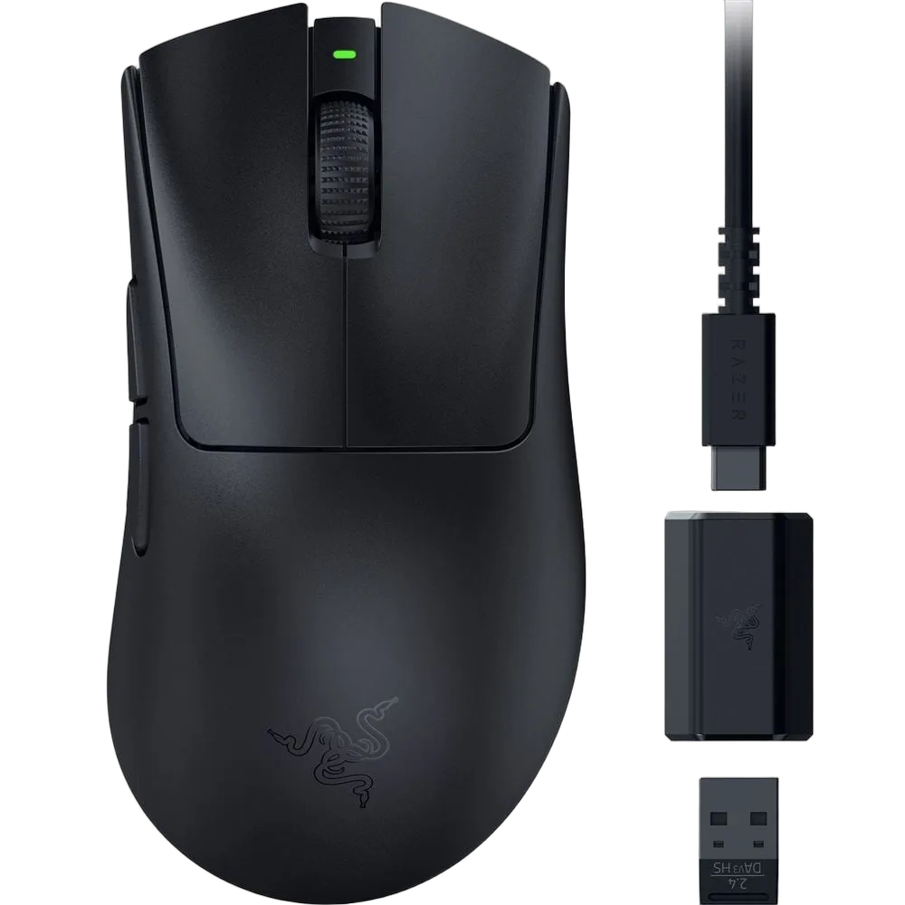 Razer DeathAdder V3 HyperSpeed - Sans-Fil - Noir — vue 1