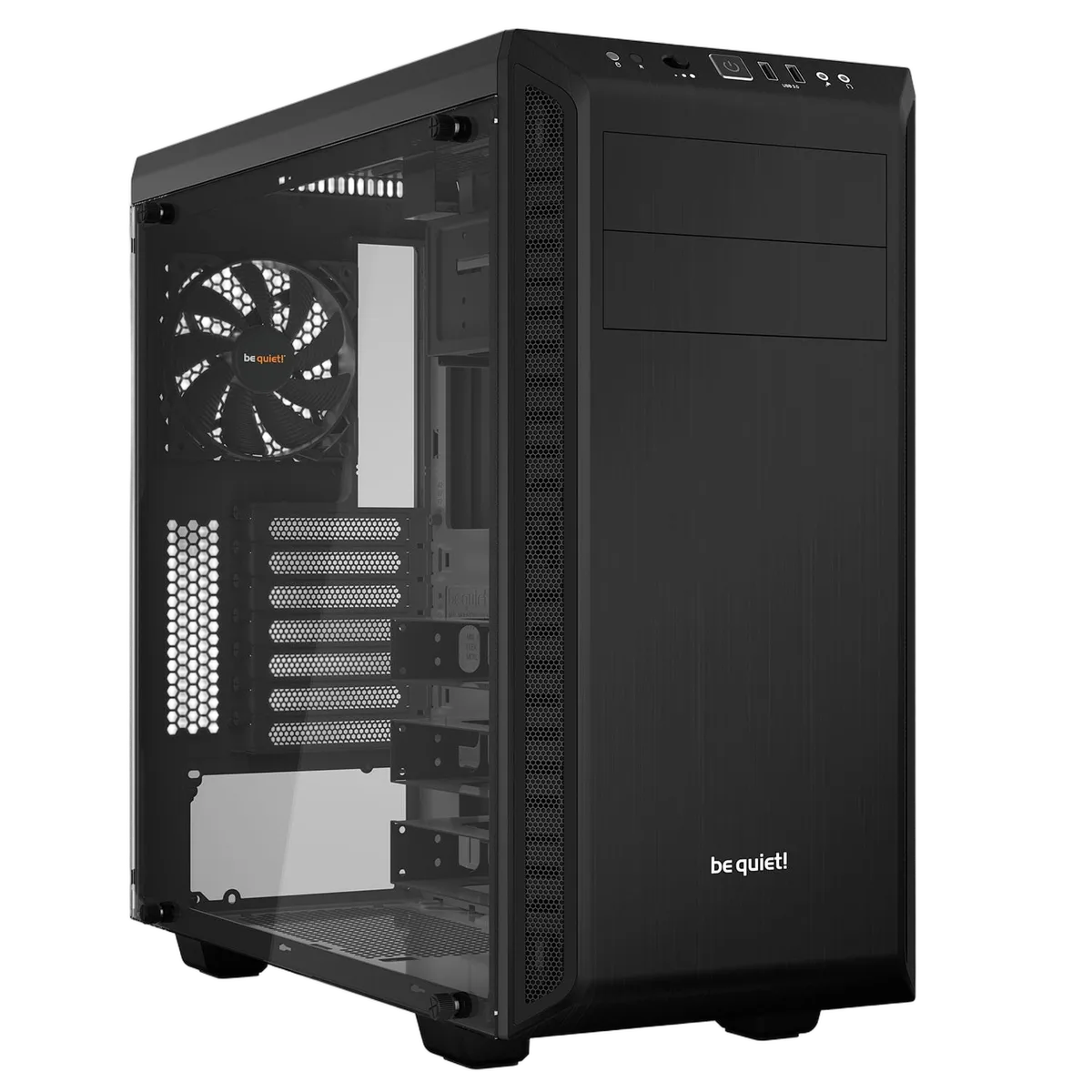 be quiet! Pure Base 600 Black Window - BGW21 — vue 1