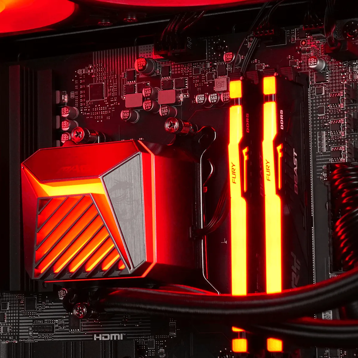 VOLCANO - R7-7800X3D/5070Ti/32Go/1To — vue 3