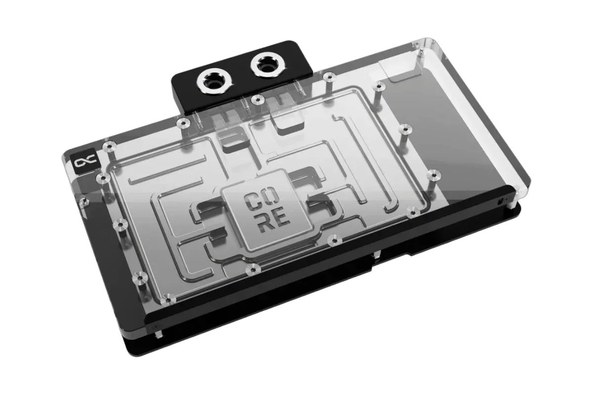 Alphacool Core Geforce RTX 5080 Solid + AMP avec Backplate — vue 1