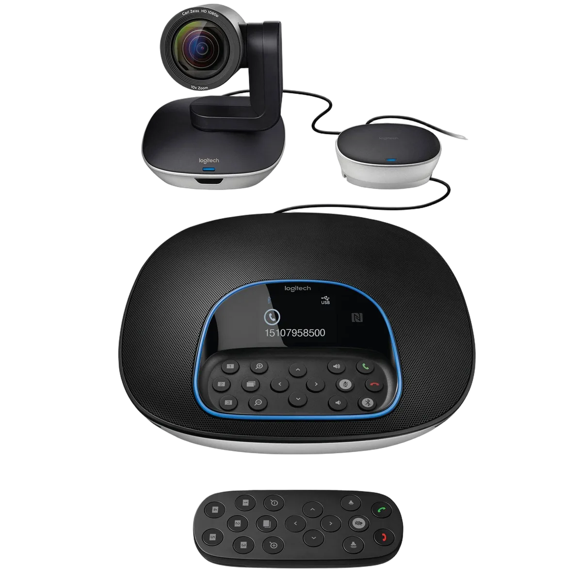 Logitech GROUP kit video conférence — vue 1