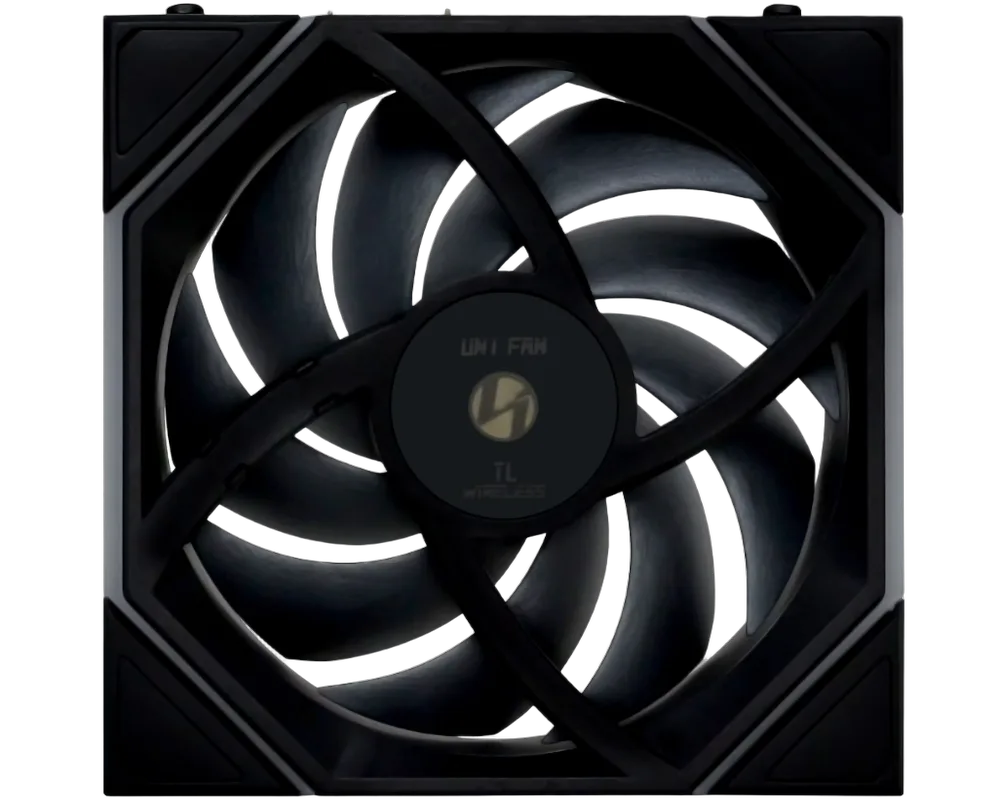 Lian-Li UNI FAN TL Sans fil LCD ARGB PWM + Contrôleur Reverse Blade - Pack 3x120mm - Noir — vue 5