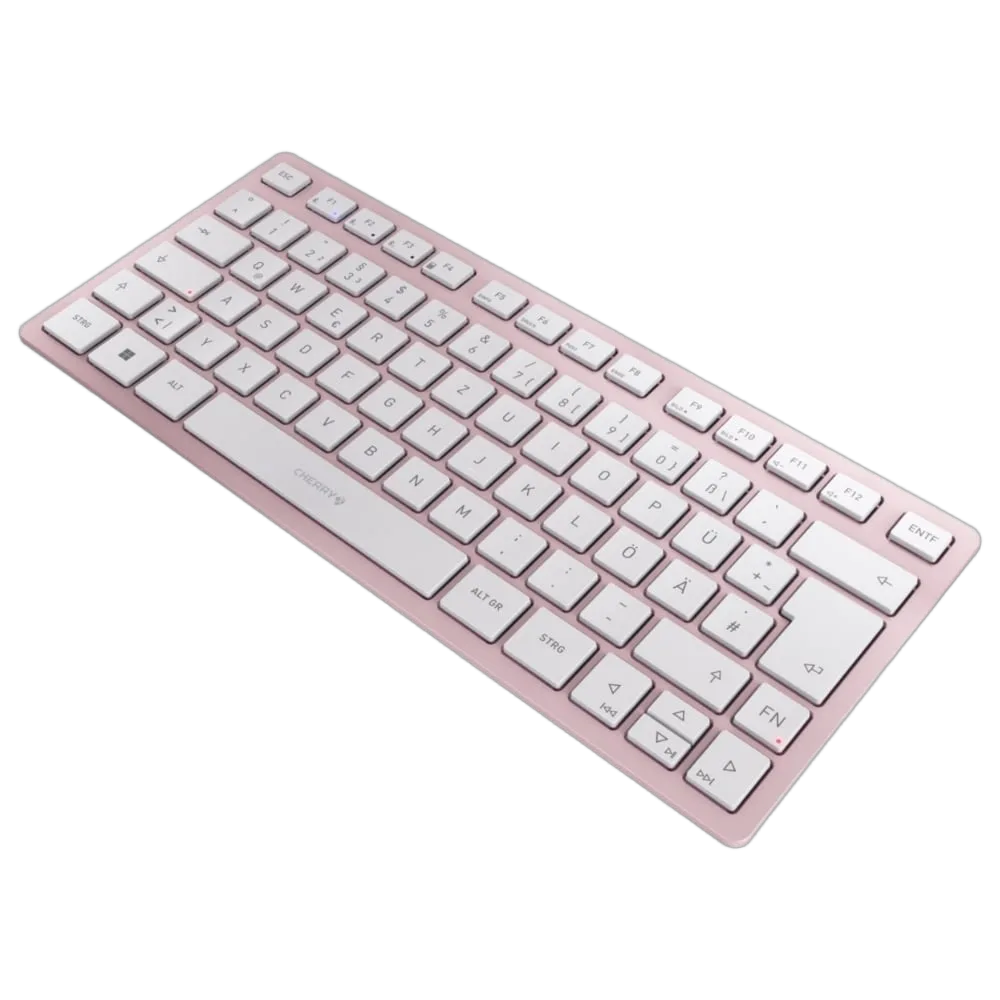 Cherry KW 7100 Mini 75% - Membrane - Sans-Fil - Rose — vue 2