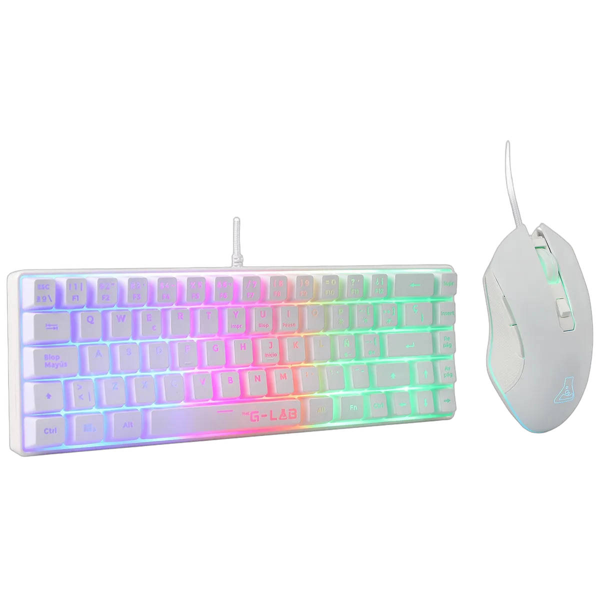 The G-LAB Gaming Combo - Keyz Hydrogen W + Kult Helium — vue 2