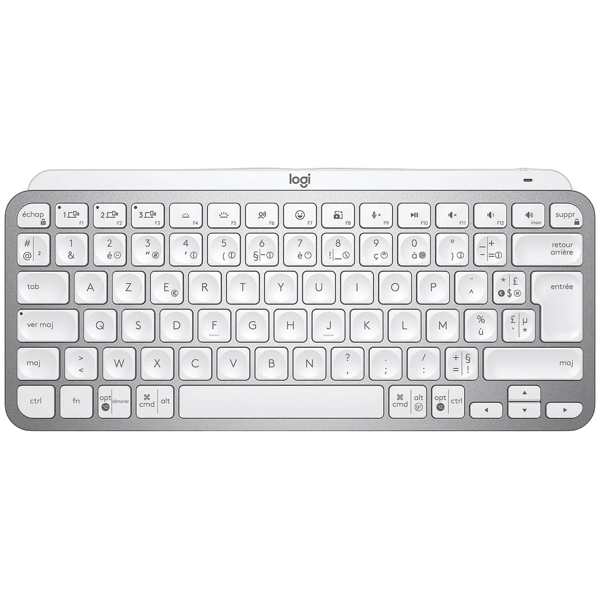 Logitech MX Keys Mini Gris — vue 1