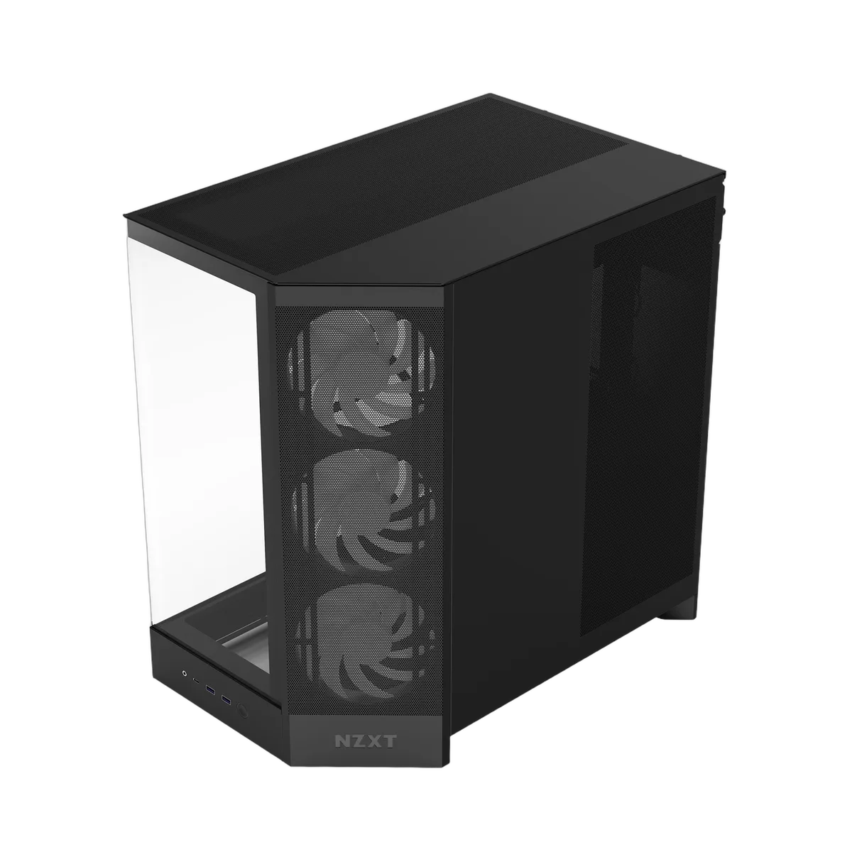 NZXT H9 Flow RGB Noir - MT/Sans Alim/E-ATX — vue 4