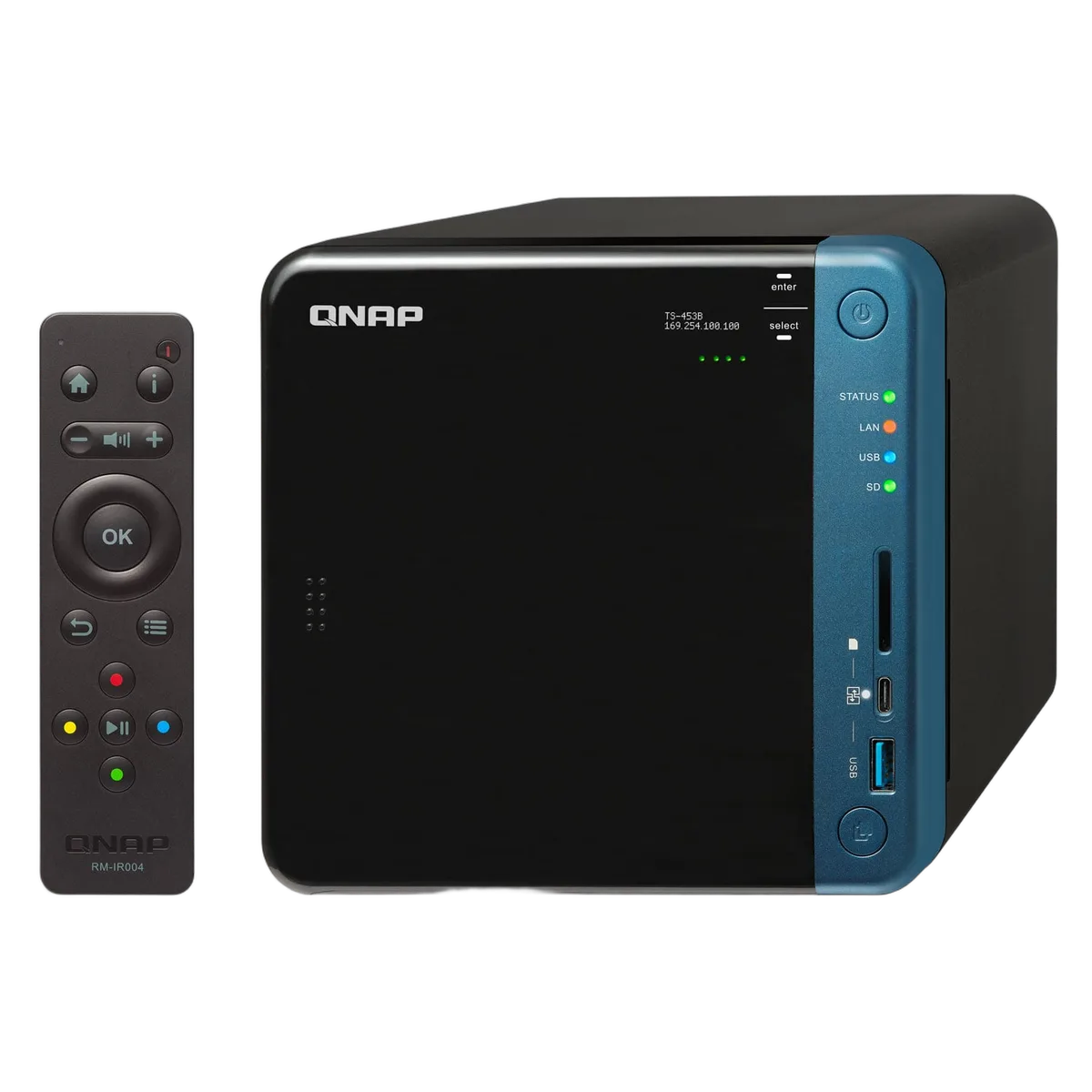 Qnap TS-453B-8G - 4 HDD — vue 4