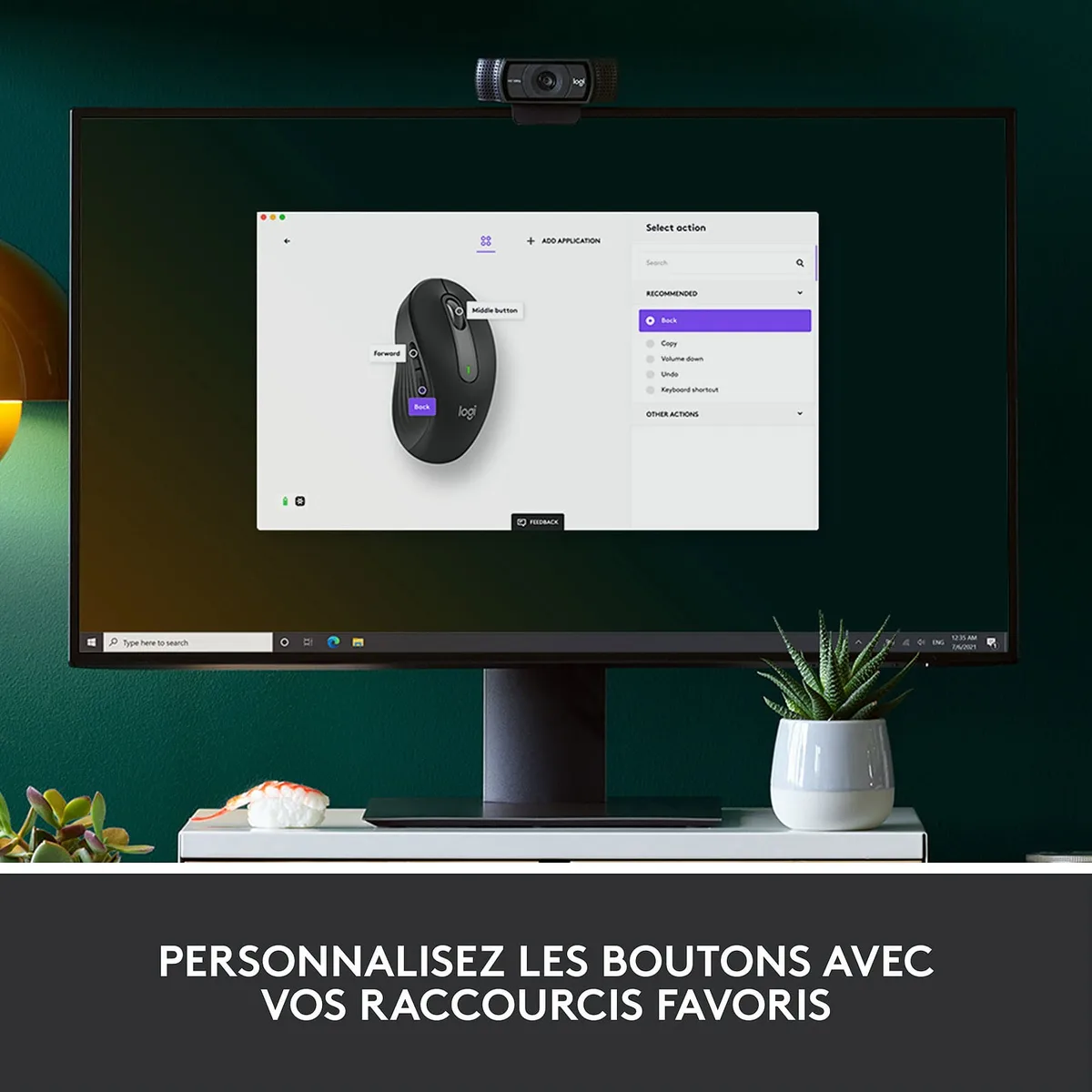 Logitech Signature M650 - Sans-Fil - Graphite — vue 5