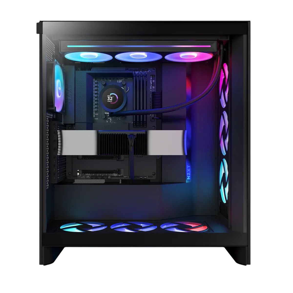 NZXT Kraken Plus 360 RGB - 360mm - Noir — vue 2
