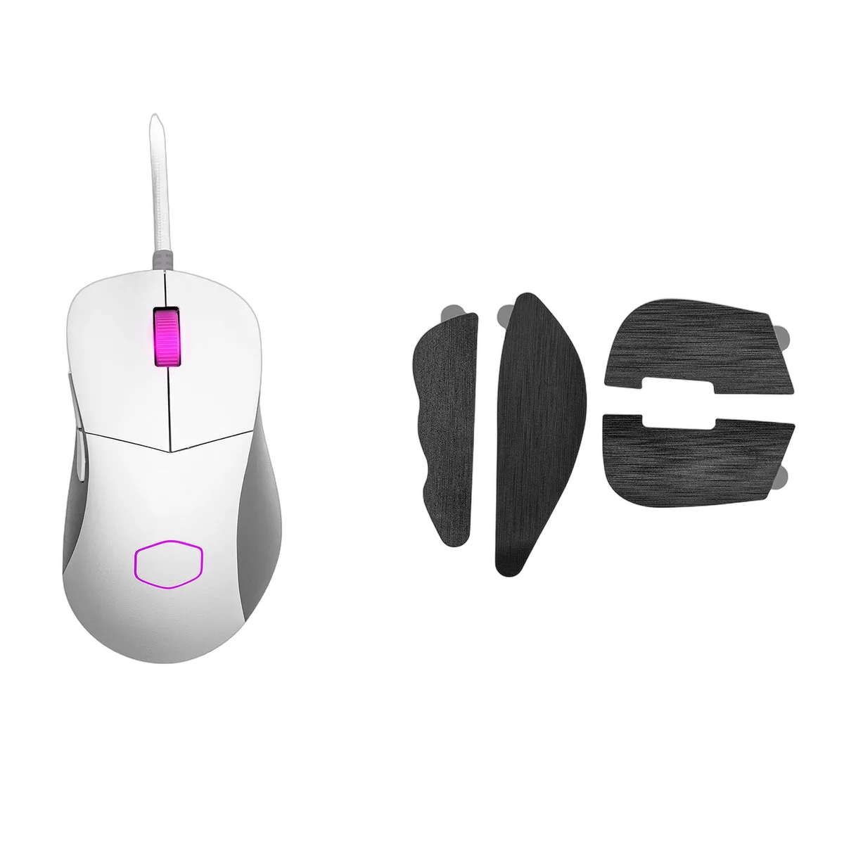 Cooler Master MM730 - Filaire - RGB - Blanc — vue 7