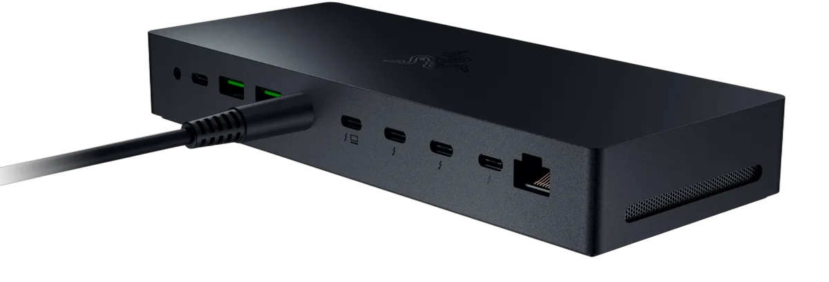 Razer Thunderbolt 5 Dock Chroma Noir - EU — vue 4