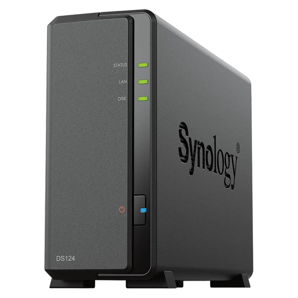 Synology DS124 - 1 Baie avec 1 disque de 4To — vue 3