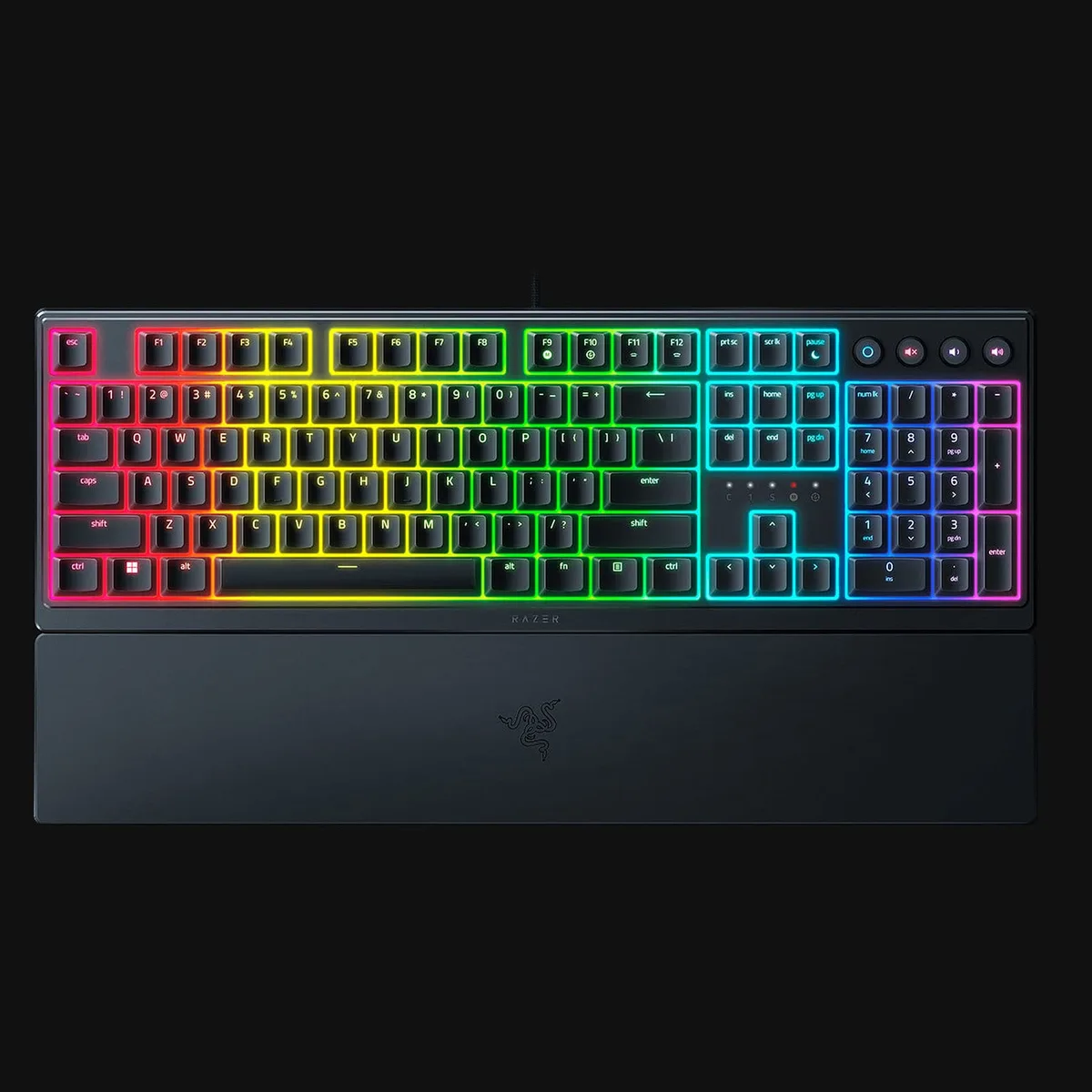 Razer Ornata V3 - Membrane - Filaire - RGB - Noir — vue 2
