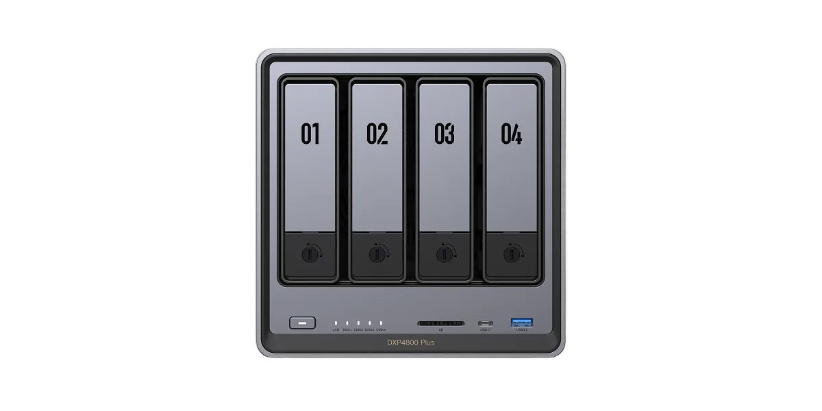 UGREEN DXP4800 Plus - 4 Baies avec 4 disques de 8To — vue 5