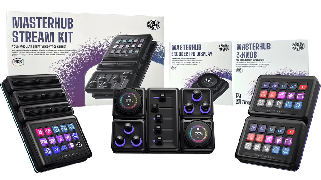 Cooler Master Master Hub Creator Kit - Noir — vue 1