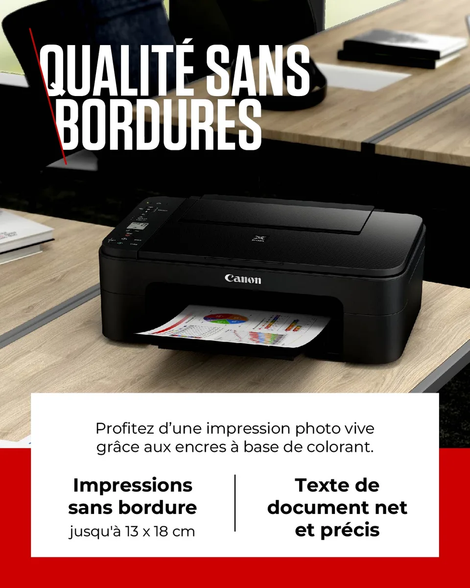 Canon PIXMA TS3350-Seconde Vie — vue 3
