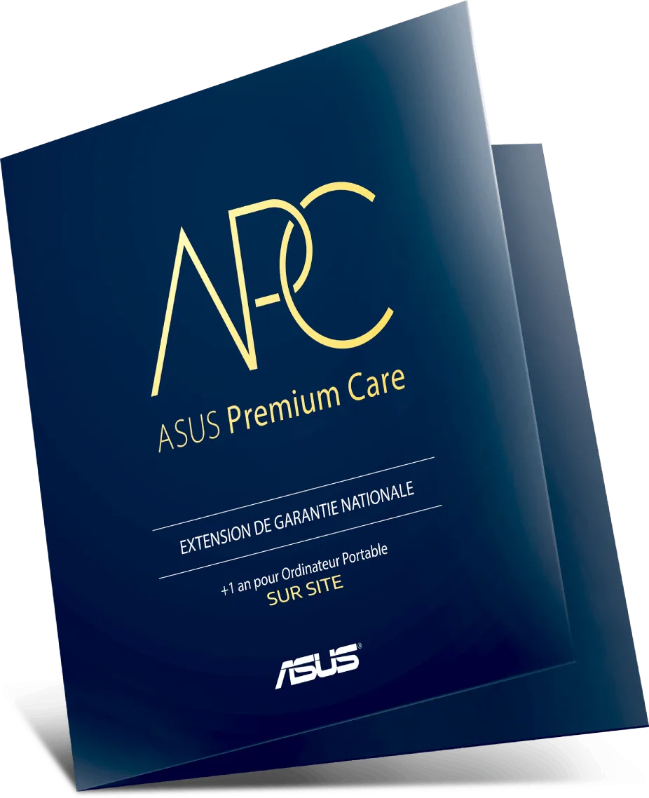 ASUSCARE + 1 an soit 3 ans intervention sur site, uniquement pour série NX — vue 1