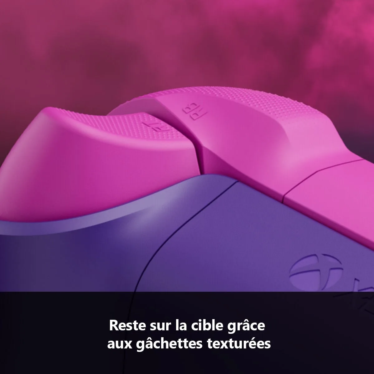 Microsoft Manette Xbox Sans-fil Heart Breaker - Violet — vue 3