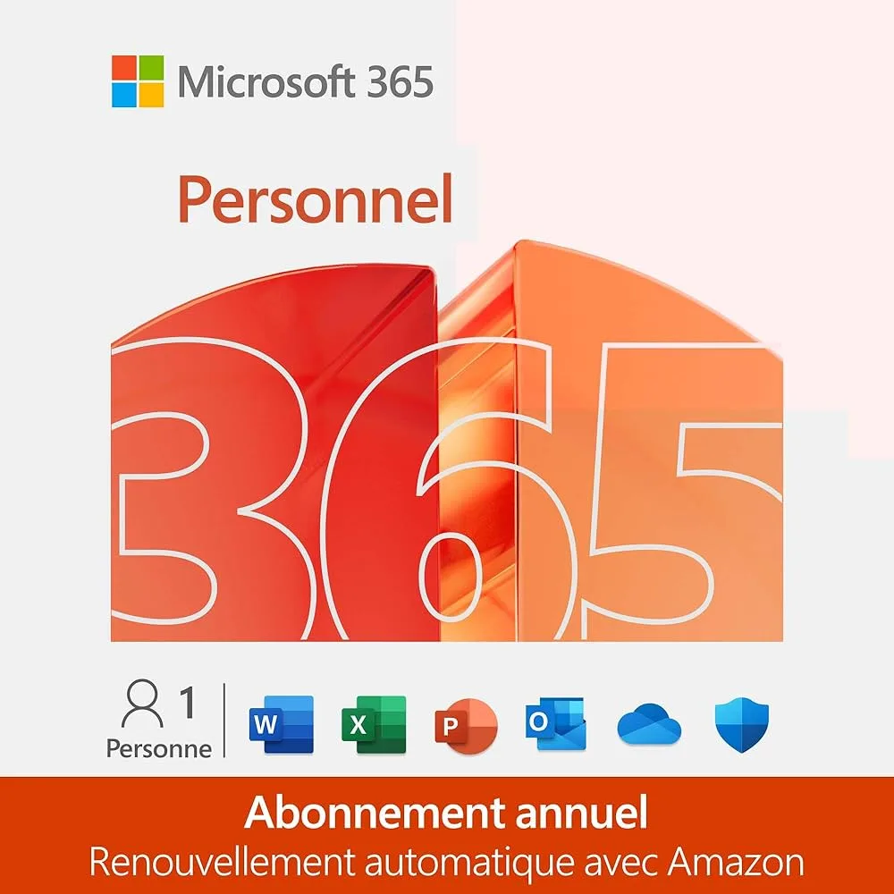 Microsoft 365 Personnel - 1 an/ 5 PC - ESD — vue 1