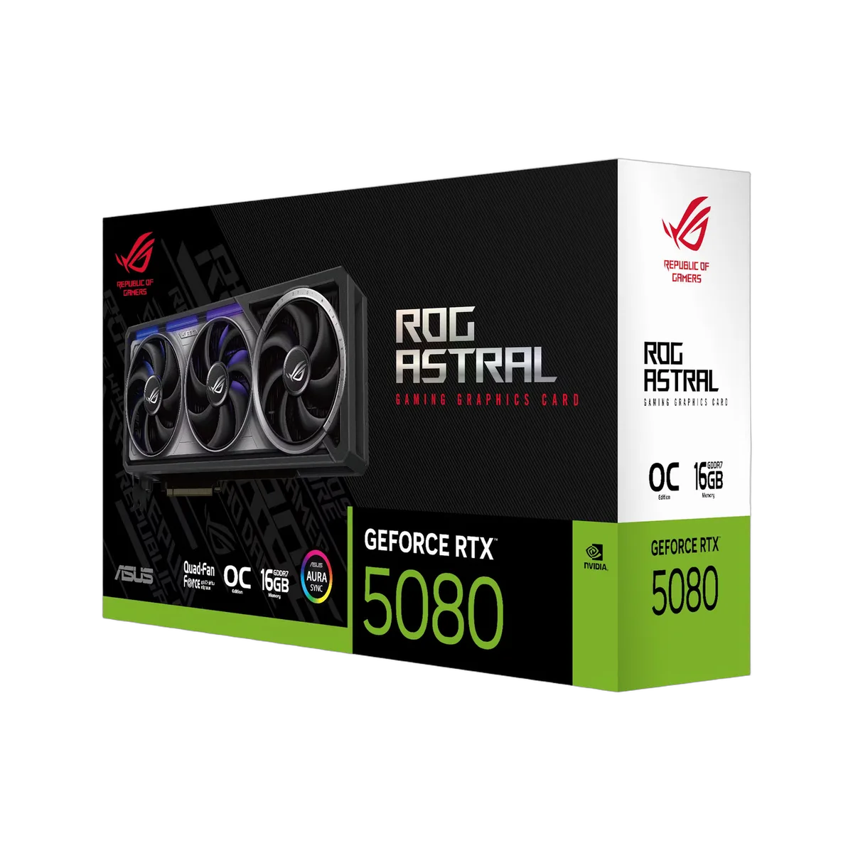 Asus ROG Astral GeForce RTX 5080 16GB GDDR7 OC Edition — vue 6
