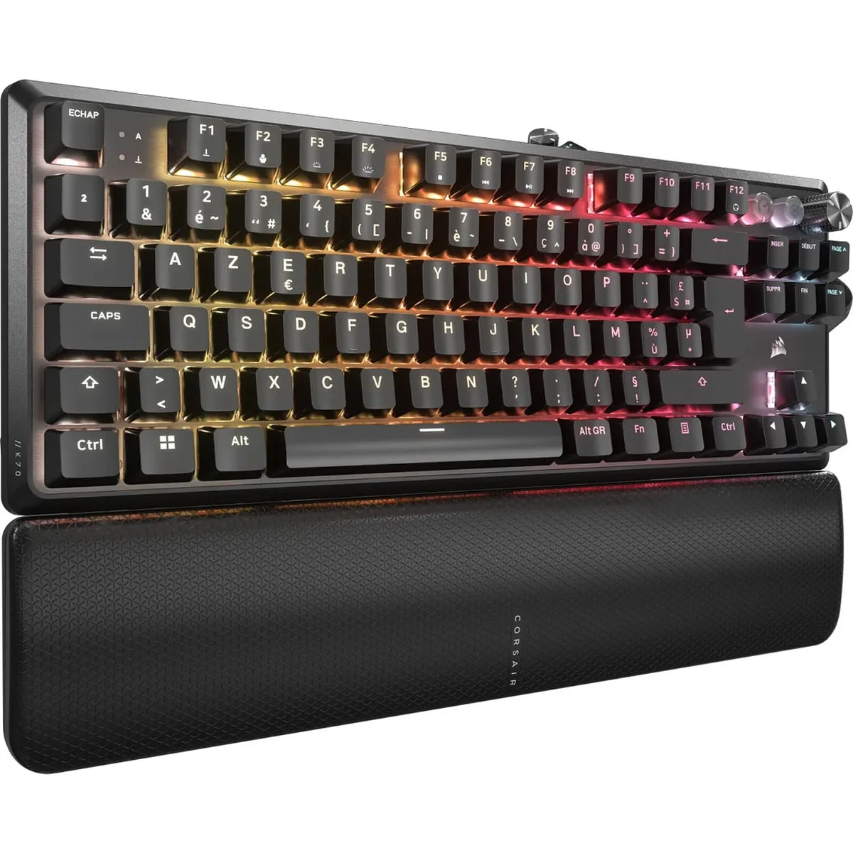 Corsair K70 PRO TKL - Magnétique - Filaire - RGB - Noir — vue 3