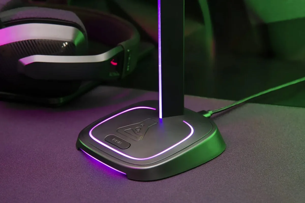 The G-LAB K-Stand Neon RGB Hub - Noir — vue 6