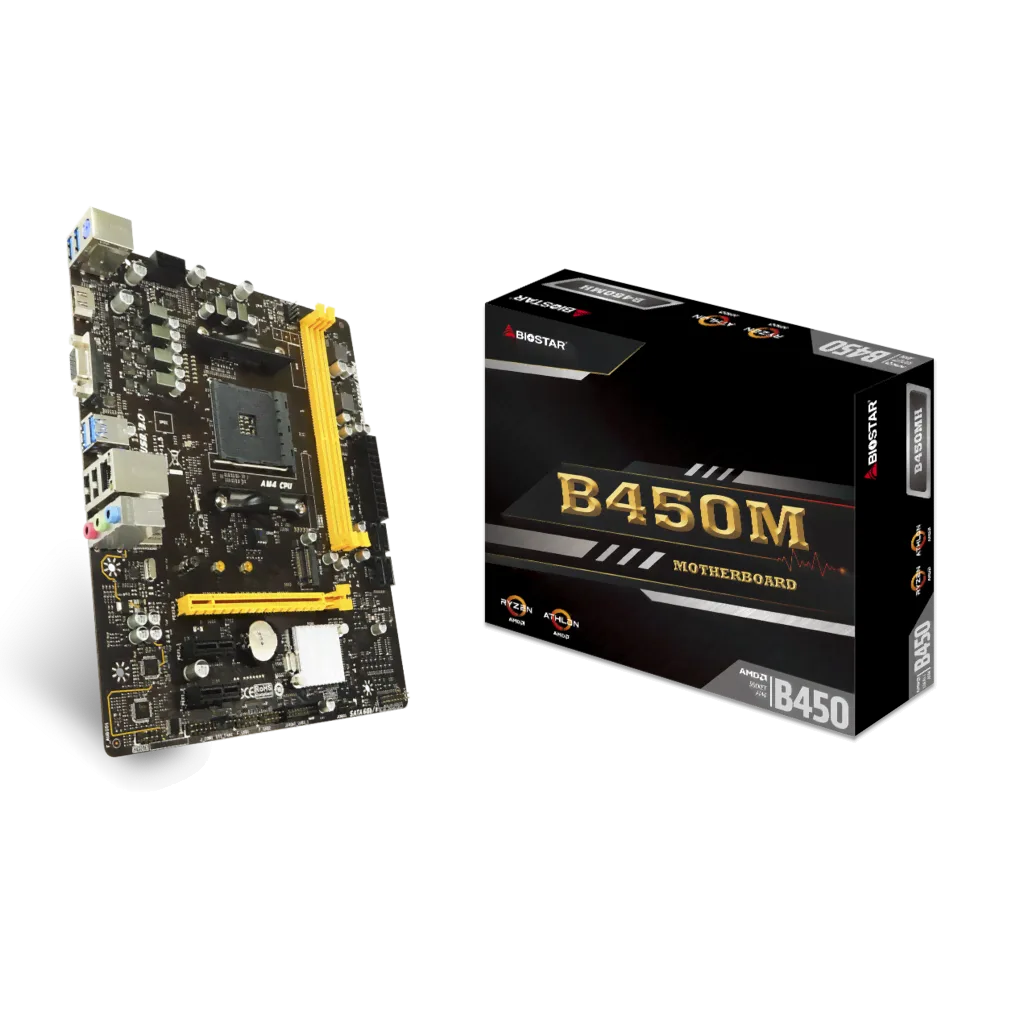 Biostar B450MH-Seconde Vie — vue 1