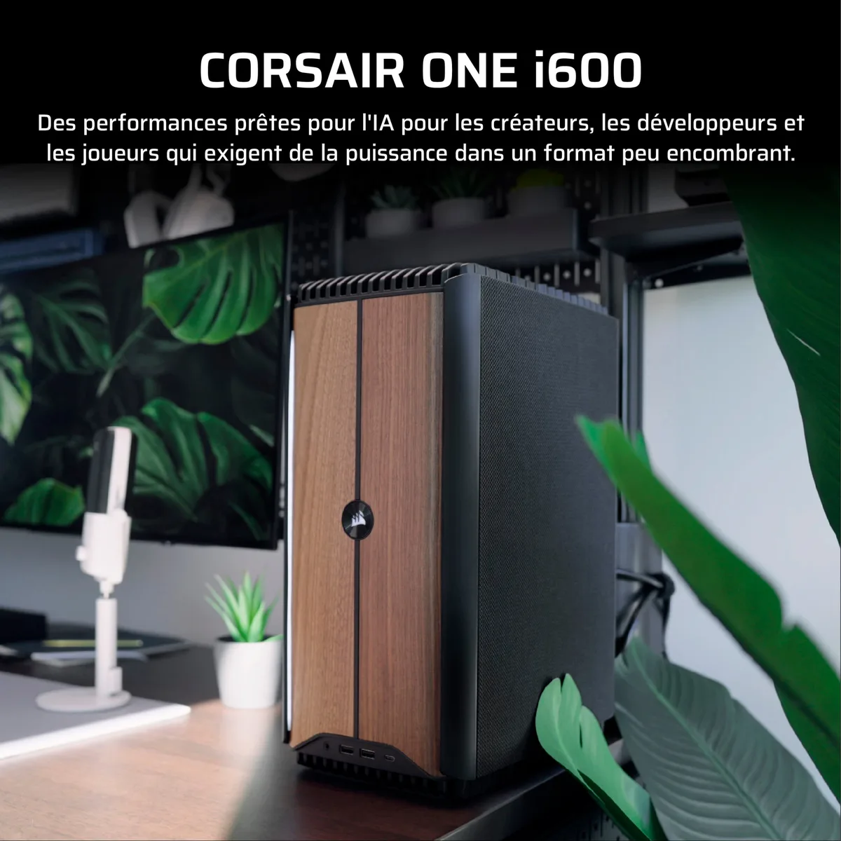 Corsair ONE i600 Metal Dark - Core Ultra 7 270K RTX 5070 32Go 1To W11 — vue 4
