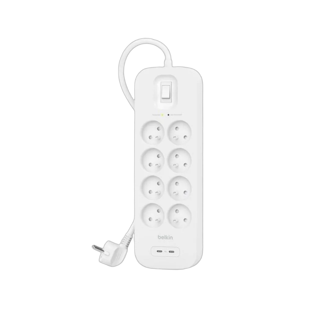 Belkin Surge Protection 8 Outlet Dual USB-C 30w — vue 1