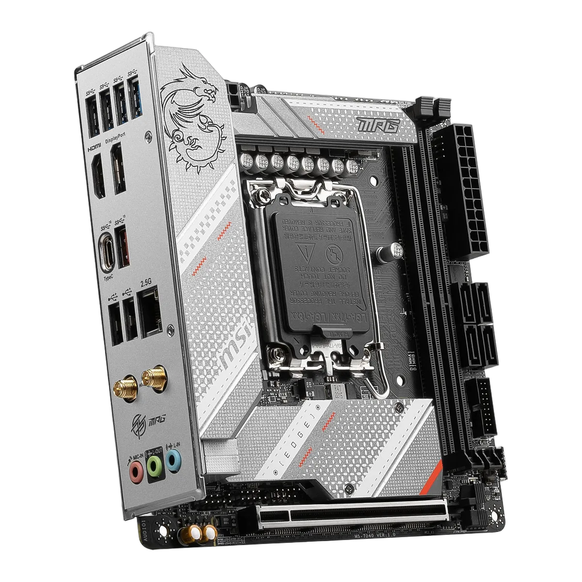 MSI MPG B760I EDGE WIFI — vue 4