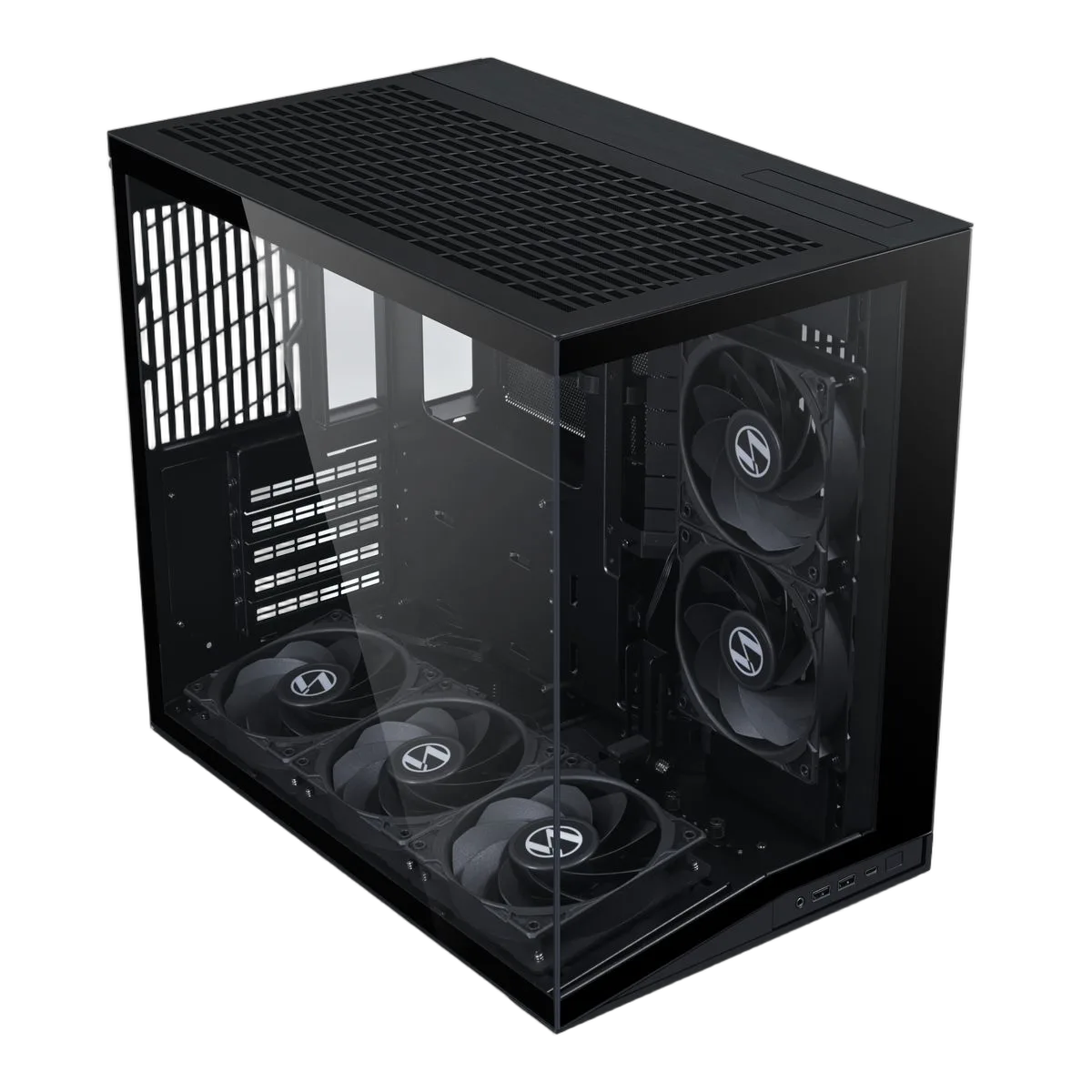 Lian-Li O11D Mini V2 Flow Noir - mT/Sans Alim/ATX — vue 4
