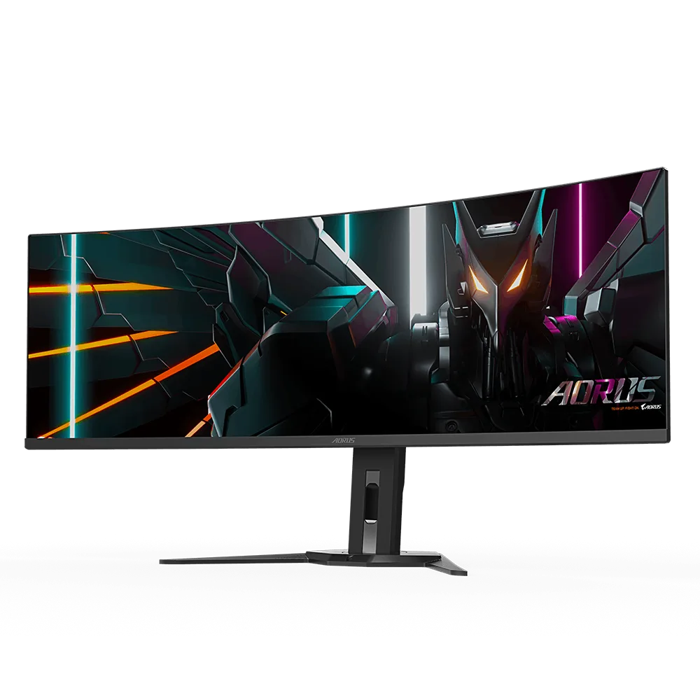 Gigabyte AORUS CO49DQ - 49" CURVE OLED DQHD 144Hz 0.03ms USB-C KVM FreeSync Premium Pro — vue 2