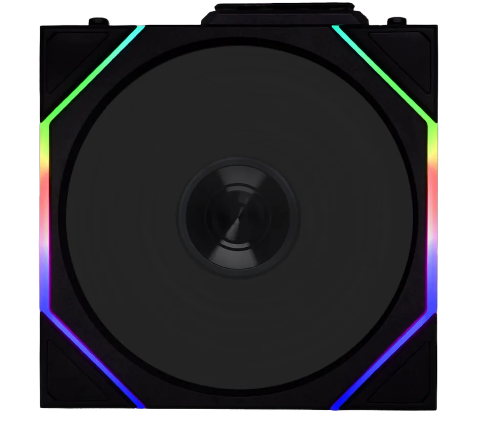 Lian-Li UNI FAN TL Sans fil ARGB PWM Reverse Blade - 120mm - Noir — vue 3