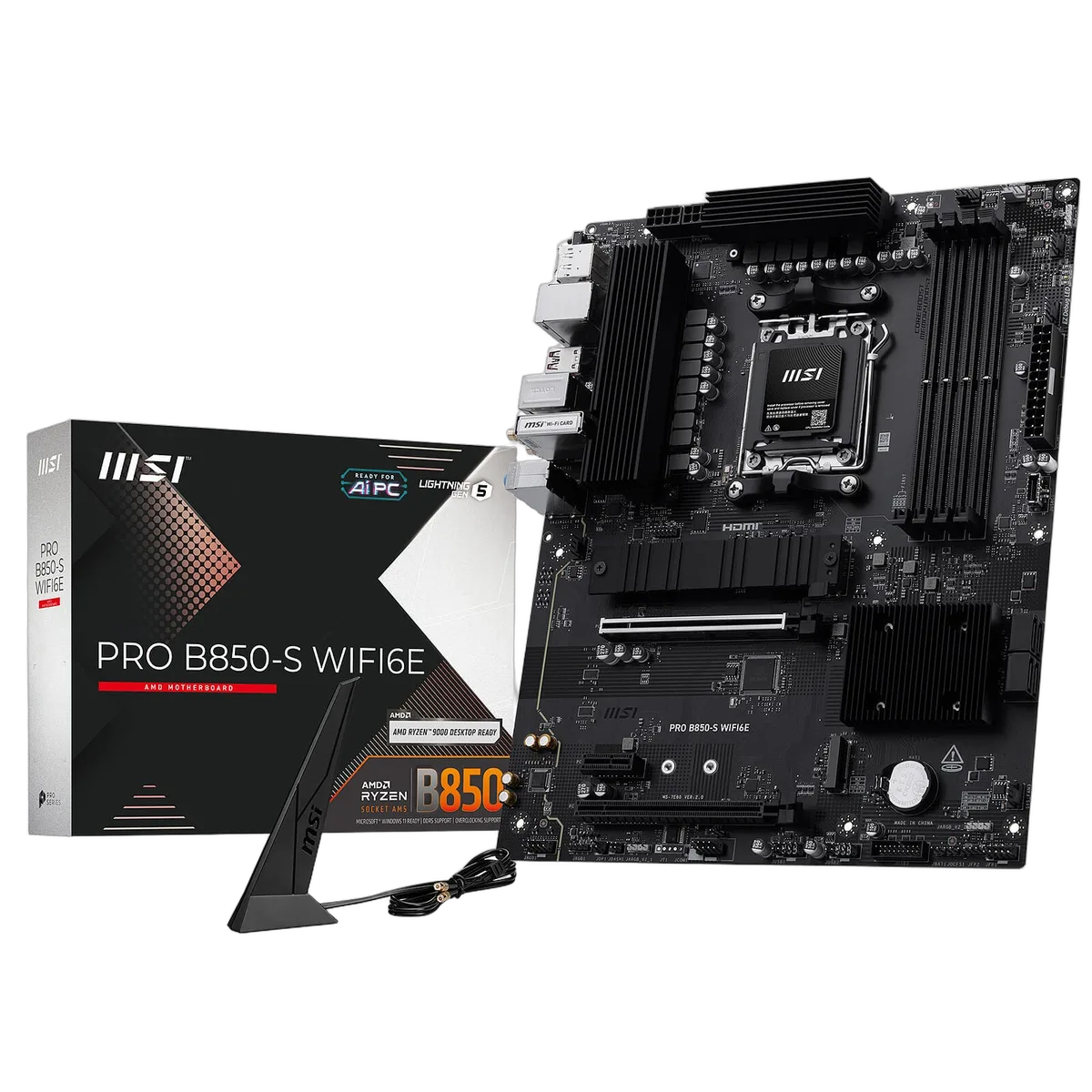 MSI PRO B850-S WIFI6E — vue 1