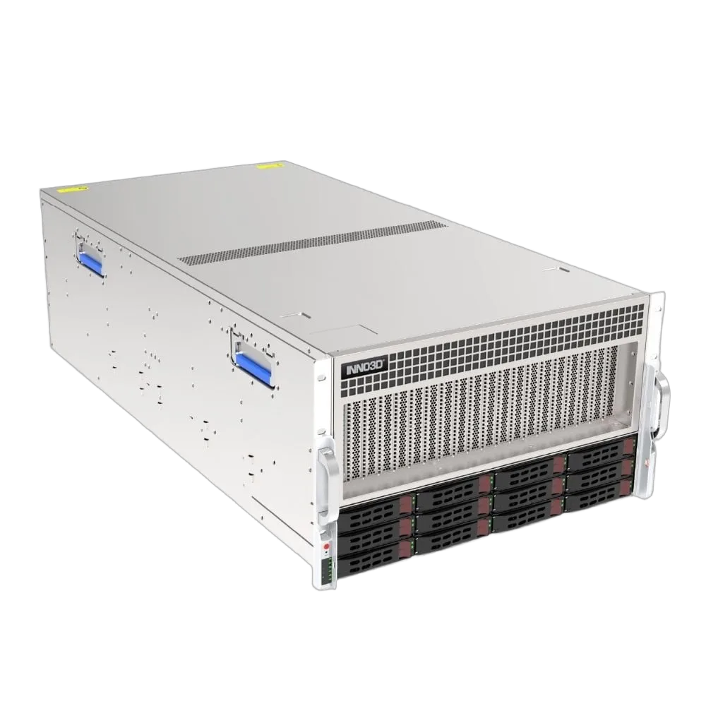Inno3D AGS-6220V2 - 6U Bi-XEON 1To 7To RTX Pro 6000BSE — vue 3