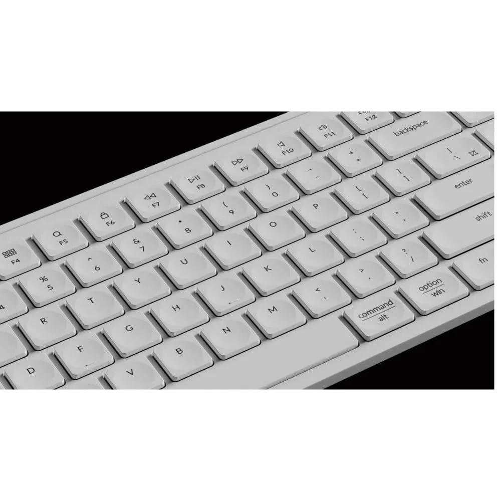 Keychron B1 Pro 75% - Mécanique - Sans-Fil - Blanc — vue 3