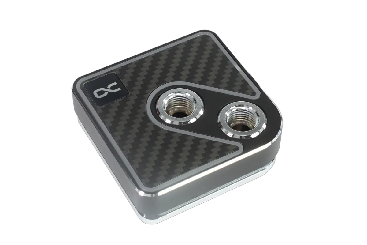 Alphacool Waterblock CPU Core 1 Aurora Carbon — vue 1