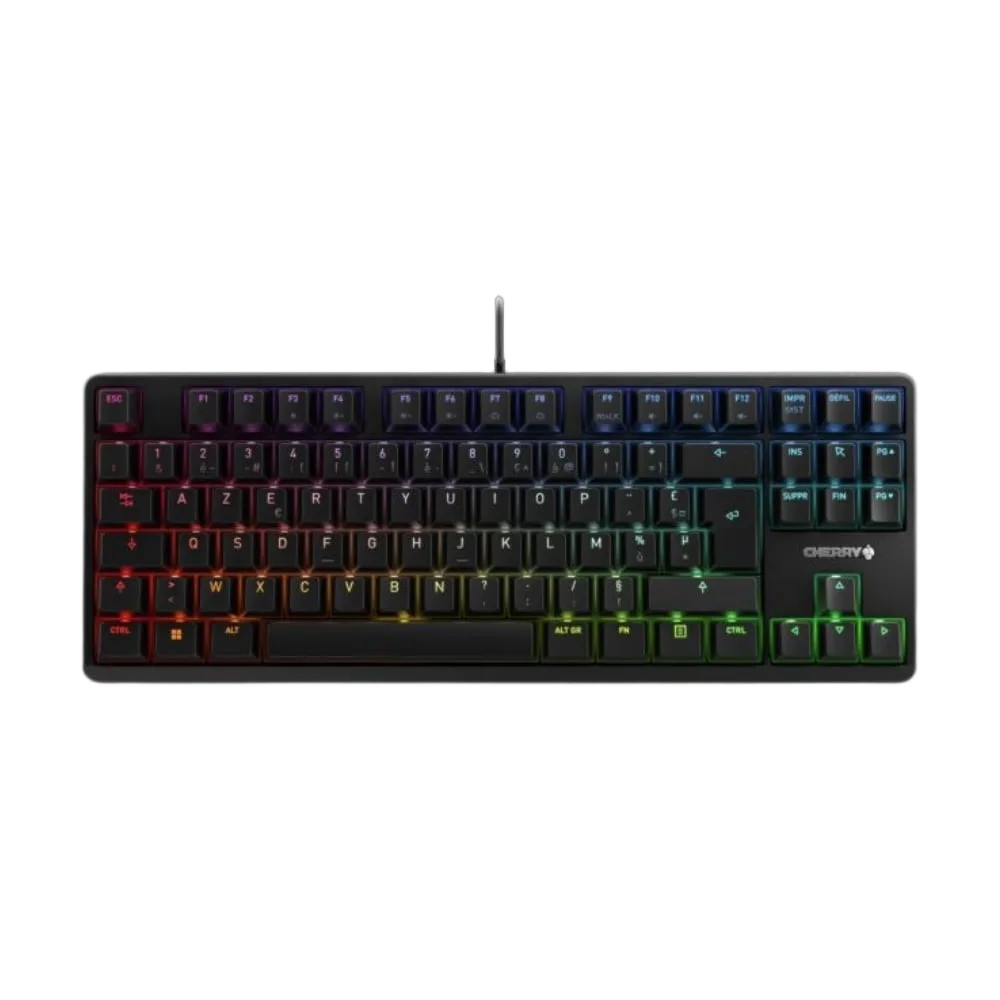 Cherry G80-3000N TKL - Mécanique - Filaire - RGB - Noir — vue 1