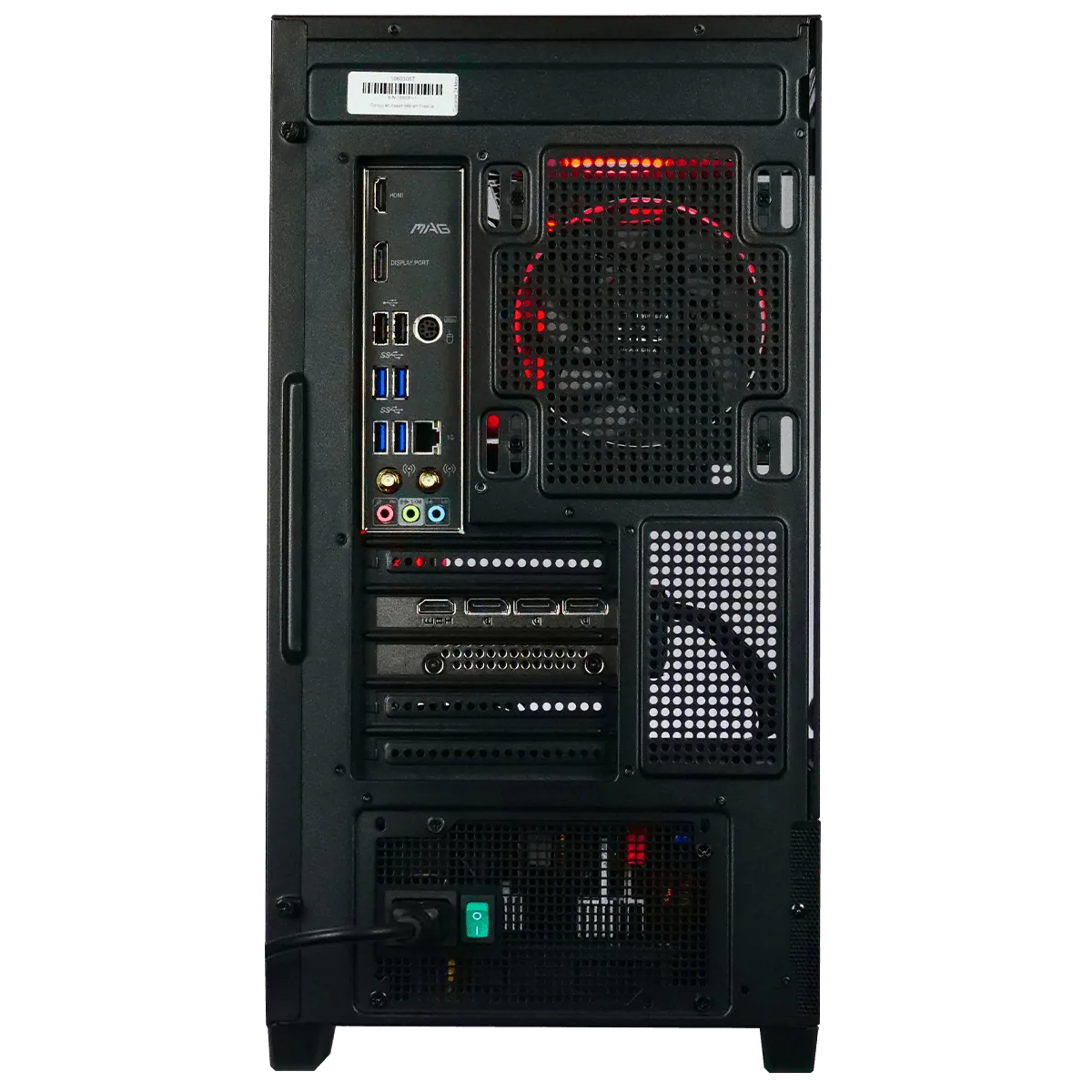 WARRIOR - R7-5700X/5060Ti-8Go/32Go/1To — vue 6