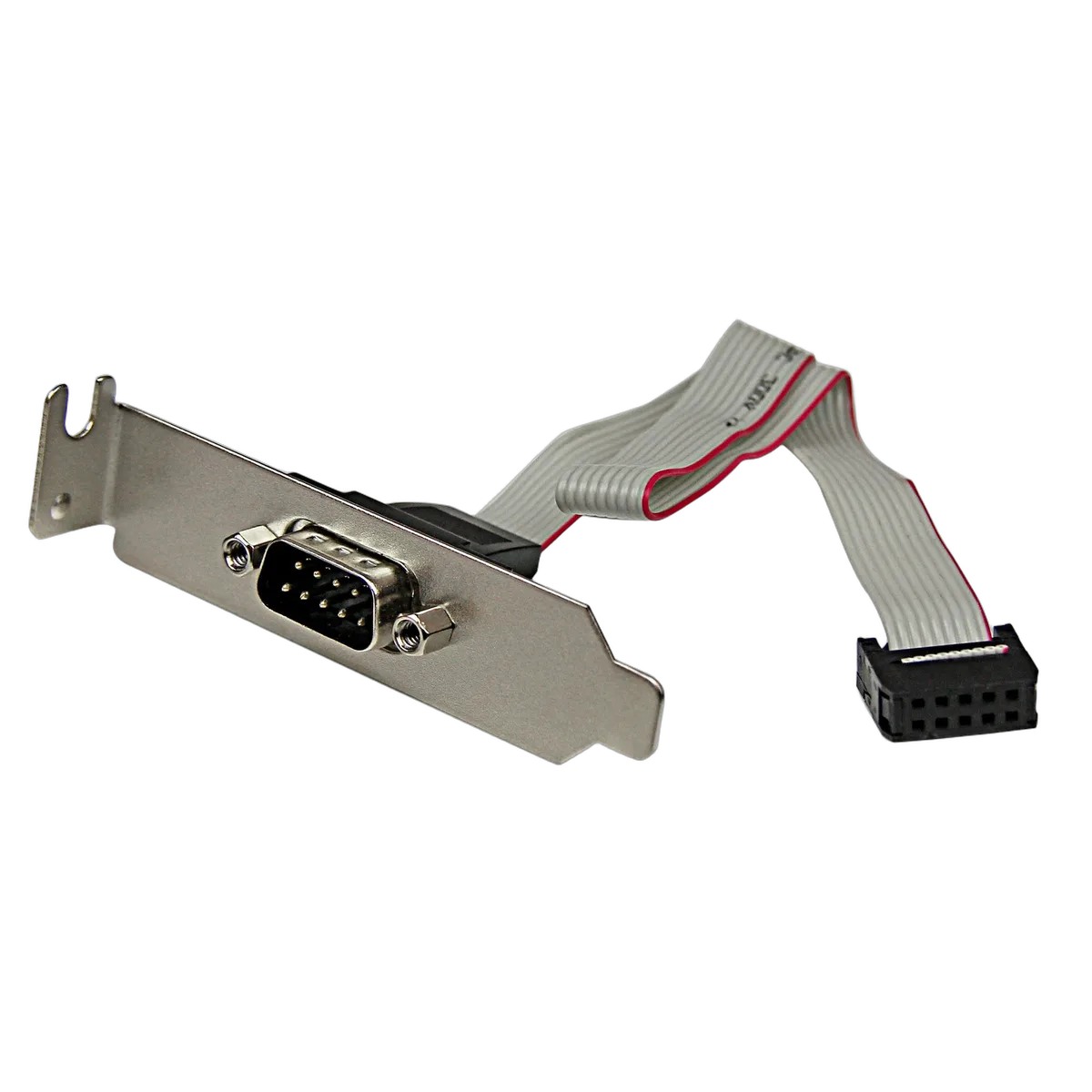 StarTech DB9 Male avec plaque support vers IDC 10 Femelle — vue 1