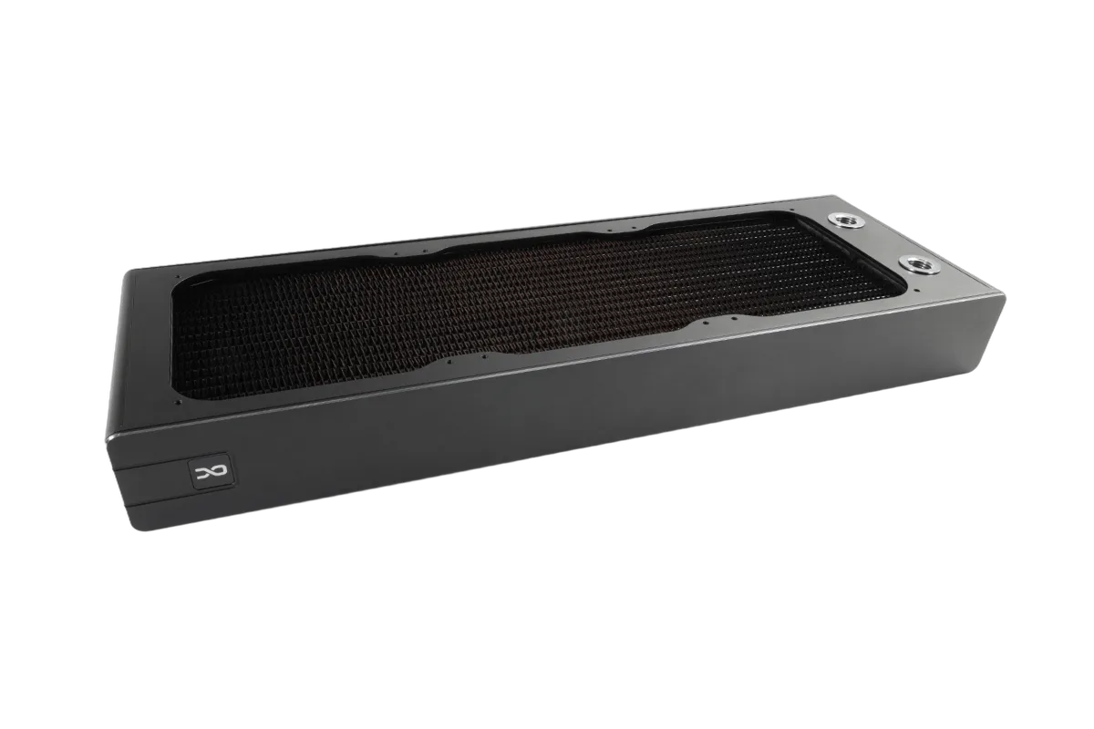 Alphacool Core XT45 Full Copper 360mm Radiator - ARGB — vue 2